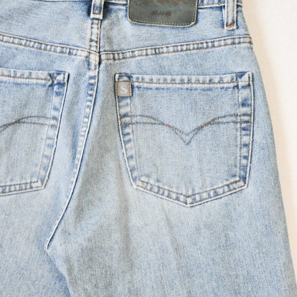 Vintage Silver Denim Jeans - Picture 7 of 7